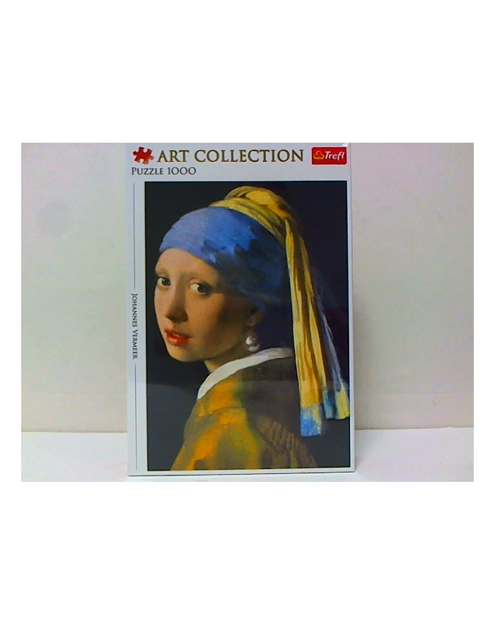 trefl Puzzle 1000 DZIEWCZYNKA Z PERŁĄ 10522            . główny