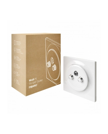 fibaro Podwójne gniazdo Walli N TV-SAT Outlet nr 2