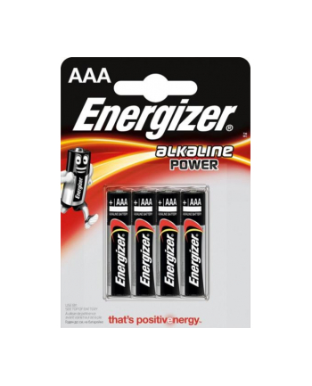 pbs connect Bateria ENERGIZER Alkaline Power, AAA, LR03, 1,5V, 4szt.