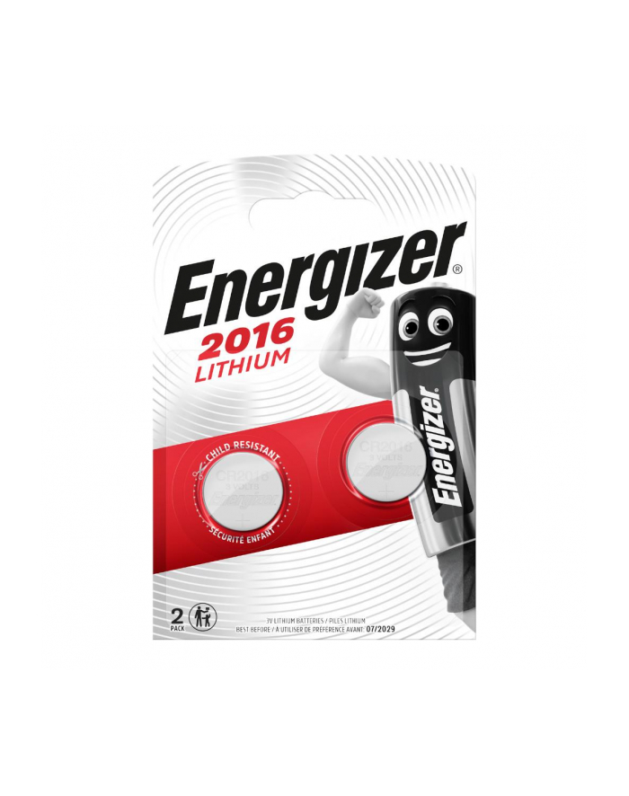 pbs connect Bateria ENERGIZER CR2016 3V 2szt. główny