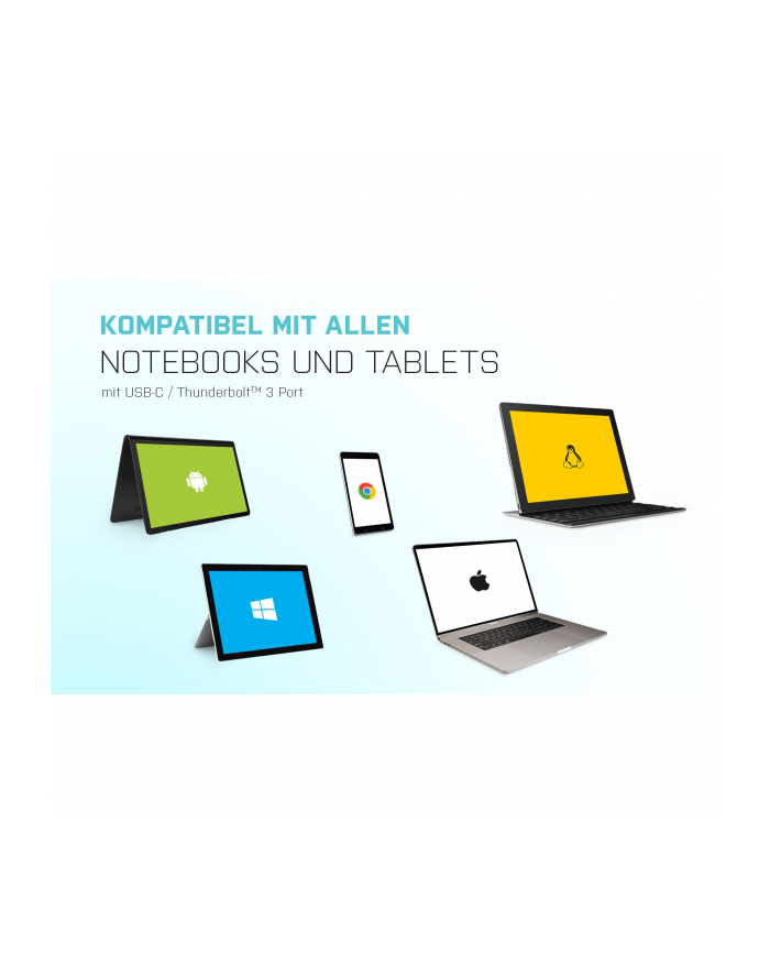 i-tec Adapter USB-C do Display Port Video 60Hz 4K Ultra HD kompatybilny z Thunderbolt3 główny